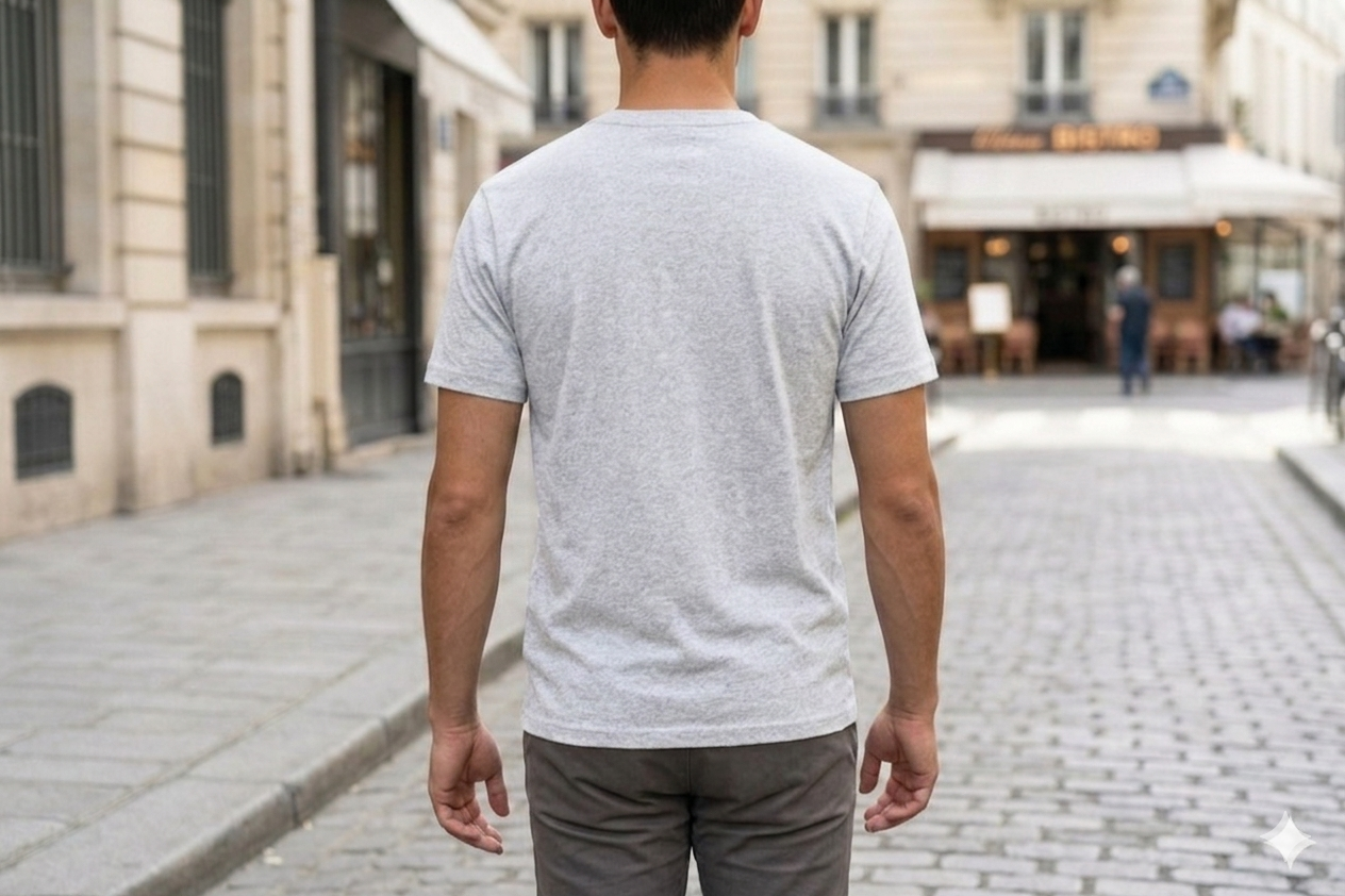 T-shirt à manches courte MC Vêtements Sport Gris