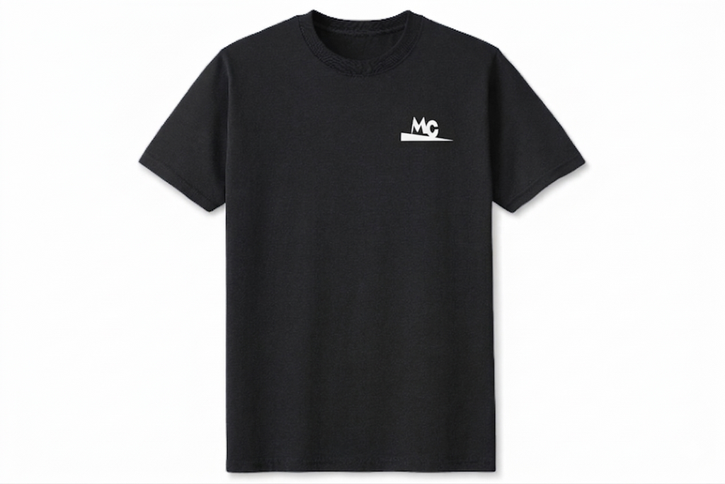 T-shirt à manche courte MC Vêtements Noir
